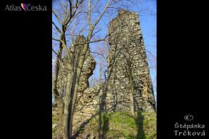 Zřícenina hradu Netřeb