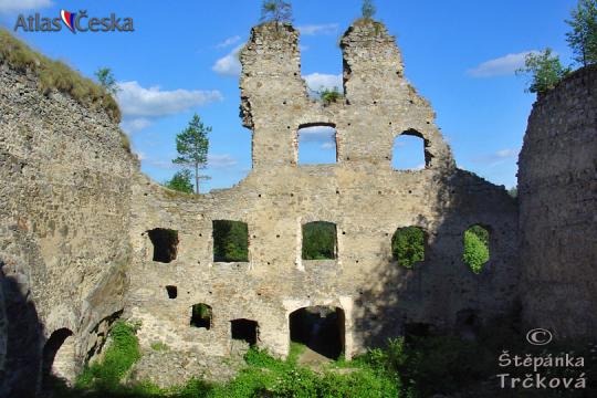 Zřícenina hradu Dívčí Kámen - 