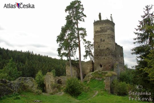 Zřícenina hradu Gutštejn - 
