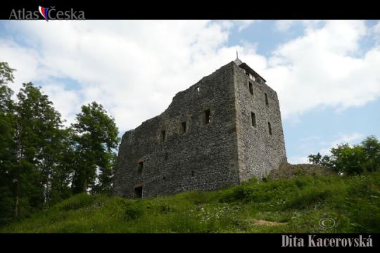 Zřícenina Kamenický hrad - 
