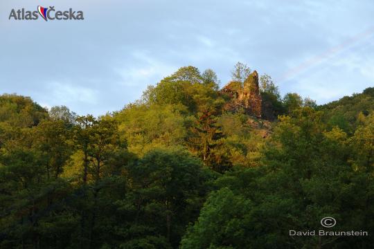 Zřícenina hradu Týřov - 