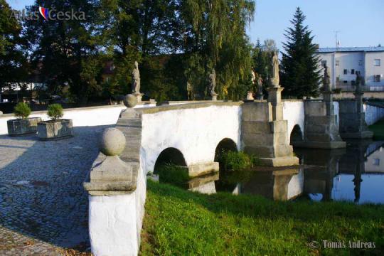 Barokní kamenný most - Bělá nad Radbuzou - 