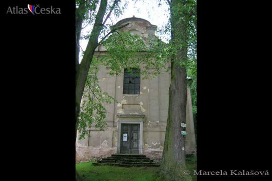 Kostel sv. Petra v lokalitě Řebřík - 