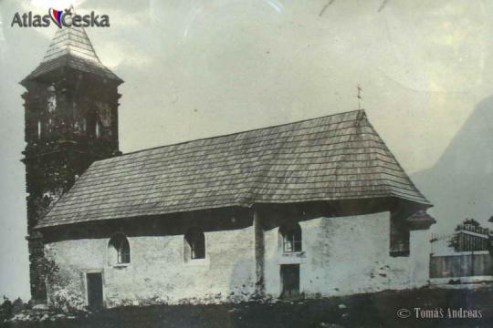 Základy zaniklého kostela sv. Jana Křtitele - Pleš - 