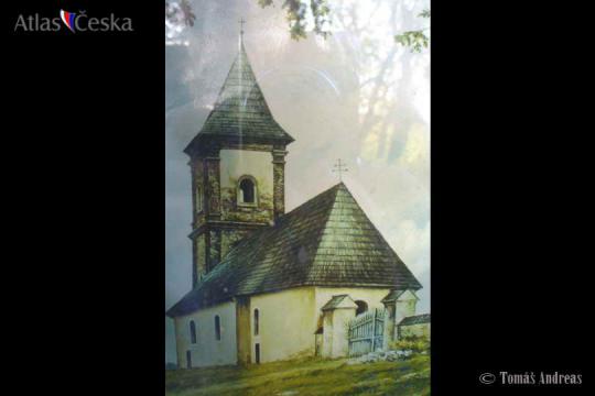 Základy zaniklého kostela sv. Jana Křtitele - Pleš - 