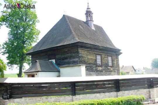 Dřevěný kostel sv. Mikuláše - Veliny - 