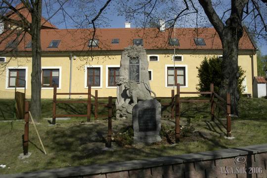 Pomník obětem I.sv. války - ulice K jízdárně - 