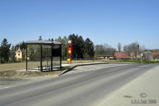 Autobusová zastávka Venušina - 