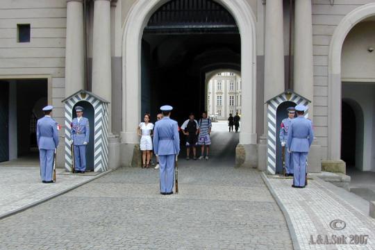 Prague Castle Gate - north - 