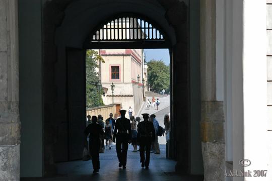 Prague Castle Gate - north - 