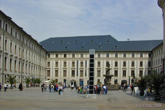 Pražský hrad II. nádvoří - 