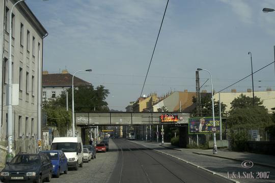 Železniční přejezd most Nádražní ulici (severní) - 