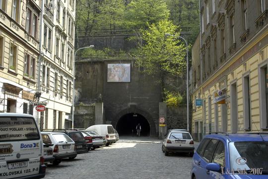 Žižkovský tunel pro pěší - 