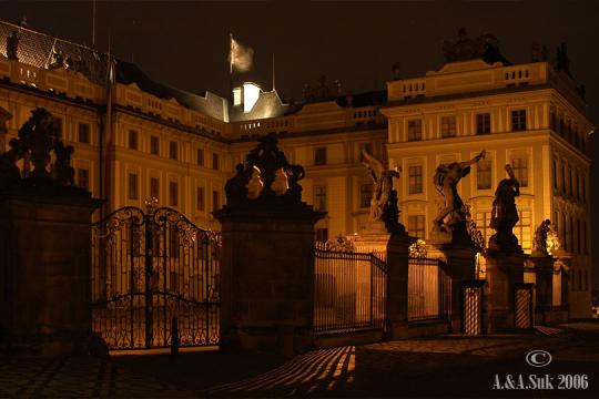 Pražský hrad I. nádvoří - 