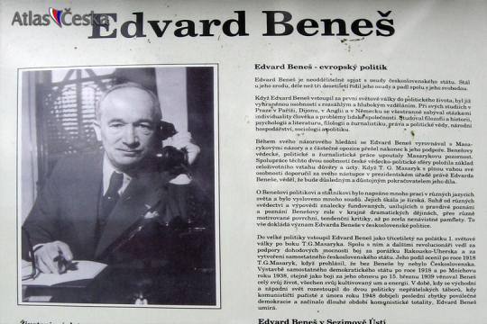 Památník Edvarda Beneše v Sezimově Ústí - 