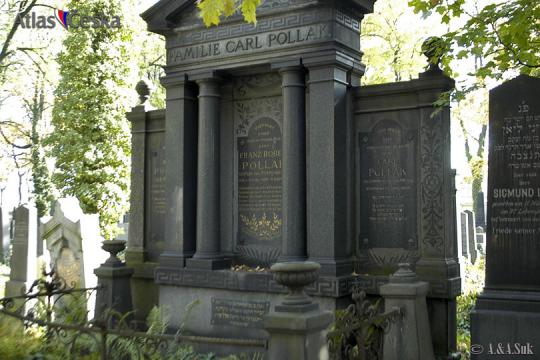 Nový židovský hřbitov na Olšanech - 