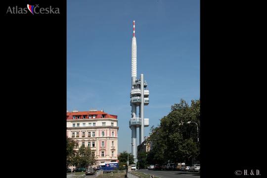 Žižkovská věž - televizní vysílač - 